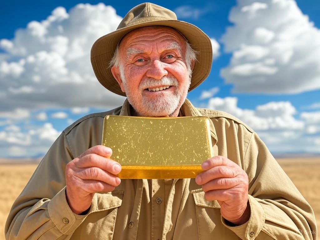 A stack of gleaming gold bars and coins, symbolizing the stability and growth potential of a Gold IRA investment for retirement planning.Image